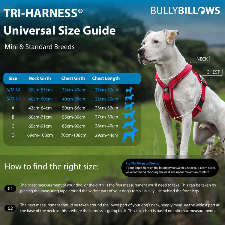 TRI-Harness® | Anti-Pull, Adjustable & Durable - Dog Trainers Choice